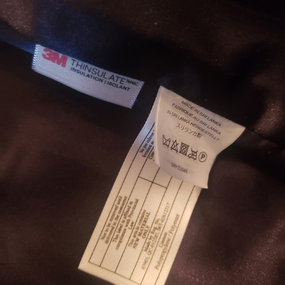 J.Crew Classic Black Lady Day Coat Italian Double Cloth Wool Thinsulate 0 49622 - Picture 9 of 11
